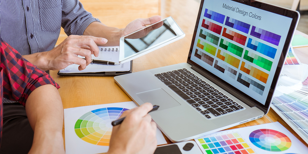 Your website’s color scheme is a vital part of your brand as an artist.